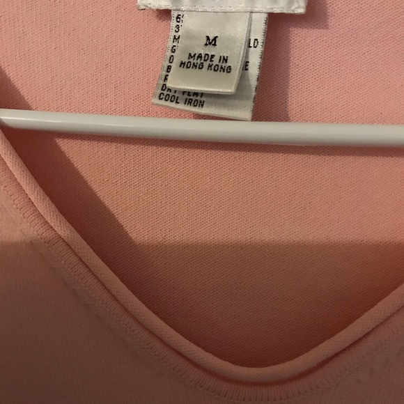 Talbots Top Soft Pink - Picture 3 of 3